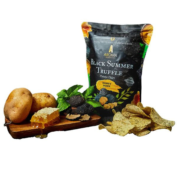 BLACK SUMMER TRUFFLE CHIPS - HONEY DIJON