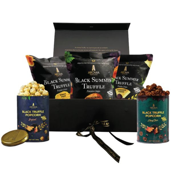 TRUFFLICIOUS BUNDLE B: Black Truffle Chips + Truffle Popcorn