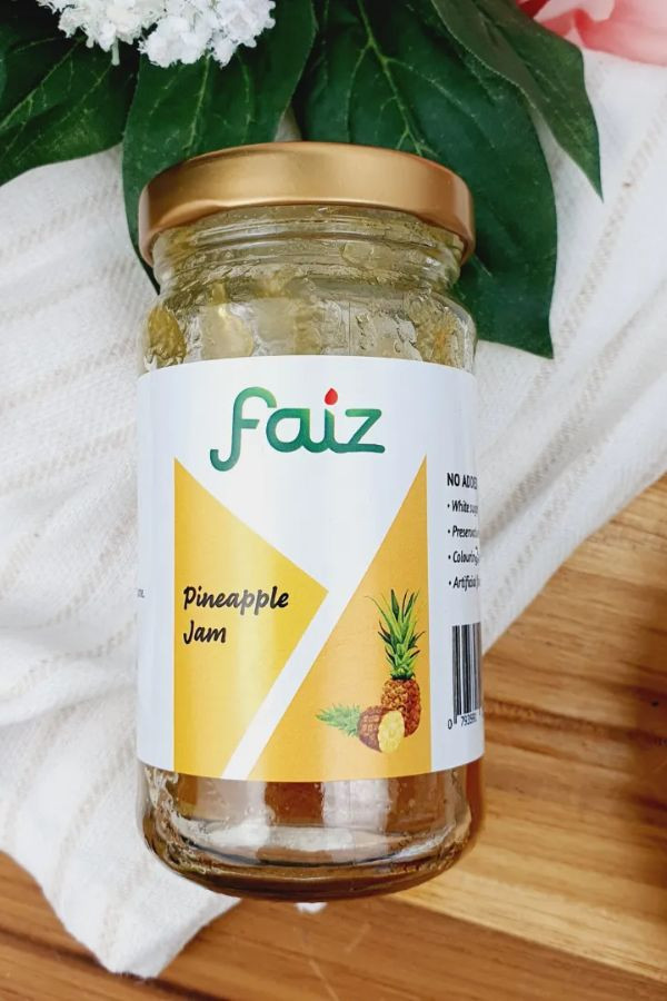 FAIZ PINEAPPLE JAM, 2 BOTTLES